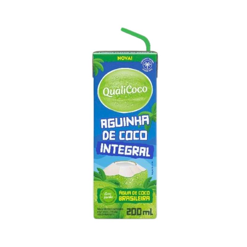 AGUA DE COCO QUALICOCO SIN GLUTEN X 200ML