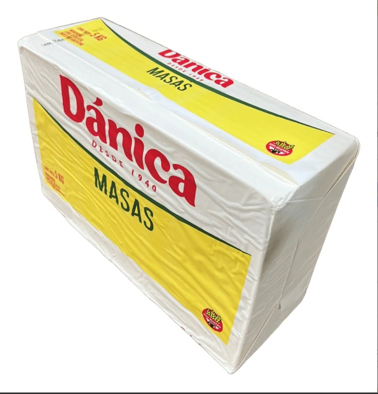 MANTECA DANICA MASAS BARRA 4X5K
