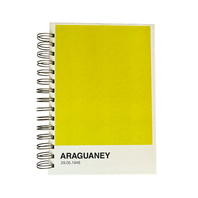 Cuaderno Pantone Araguaney