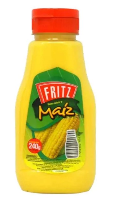 SALSA FRITZ MAIZ 240G X UND