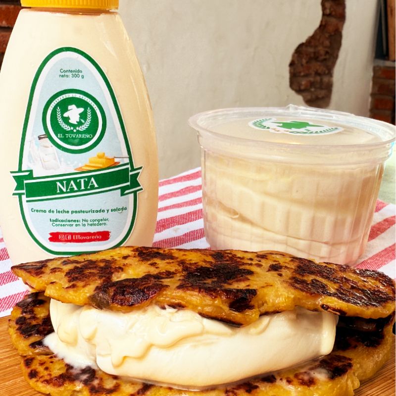 Nata El Tovareño 360g – Cremosa, Casera, lista para servir