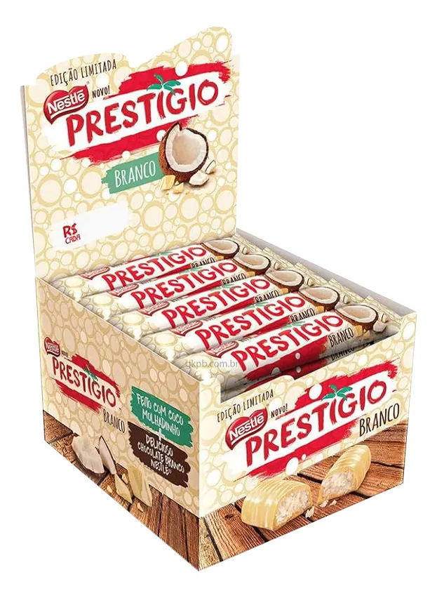 CHOCOLATE PRESTIGIO BLANCO XCJ 30UNDS X 33GR