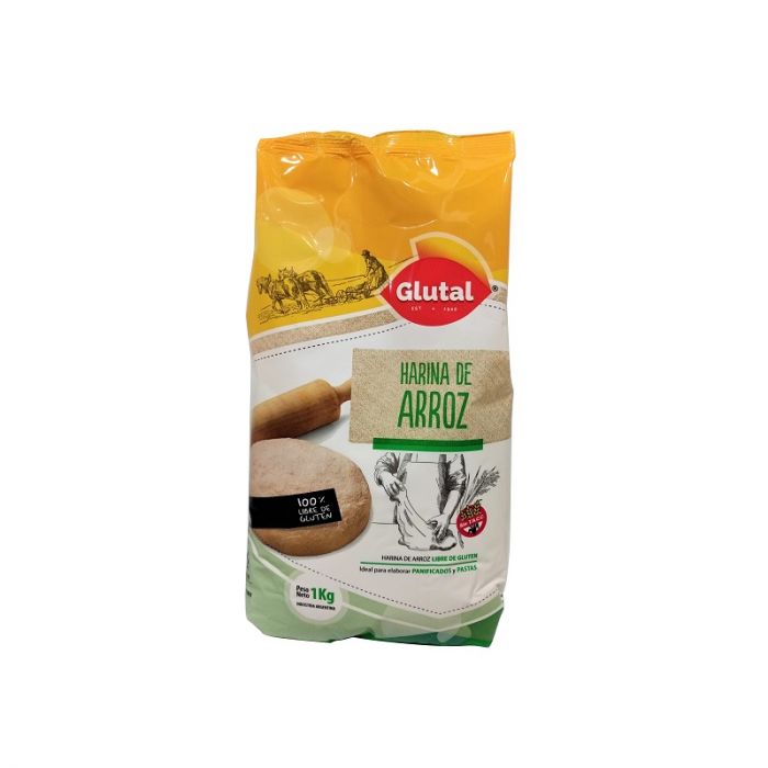 HARINA DE ARROZ GLUTAL 1K X 3 UND