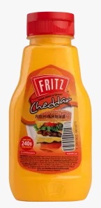 SALSA FRITZ CHEDDAR 240GX6 UND
