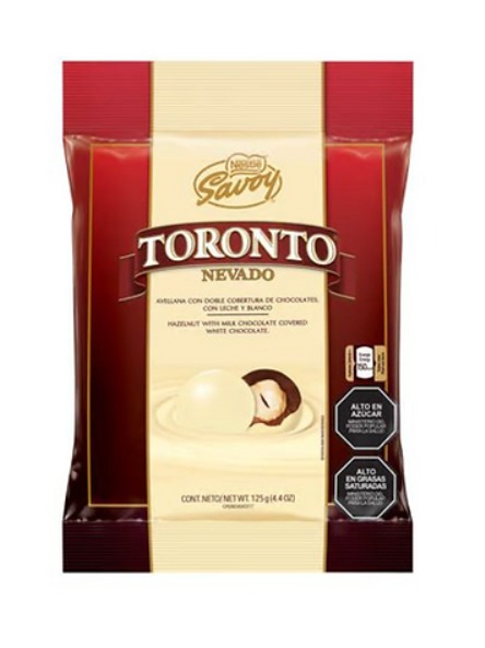 TORONTO NEVADO BOLSA 125GR