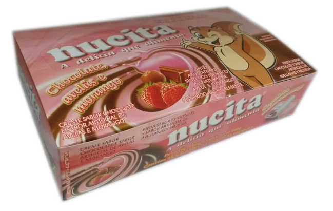 NUCITA MORANGO 48UND X 10G