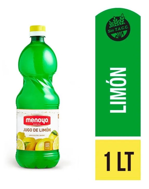 JUGO DE LIMON MENOYO DE LITRO