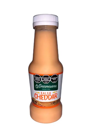 SALSA CHEDAR LA PARMESANA X300GR