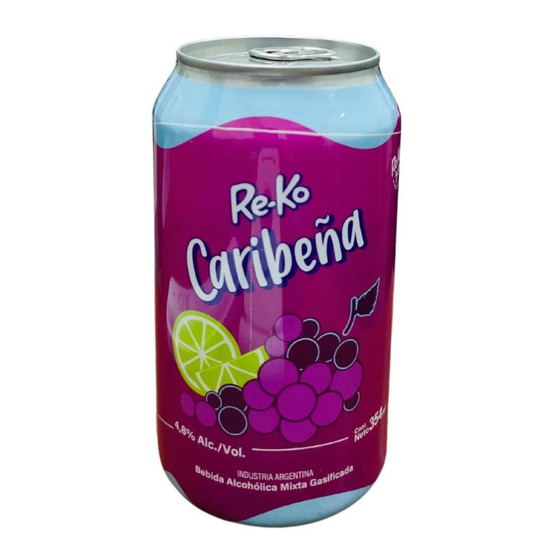 REKO CARIBEÑA SANGRIA 354ML X24UND