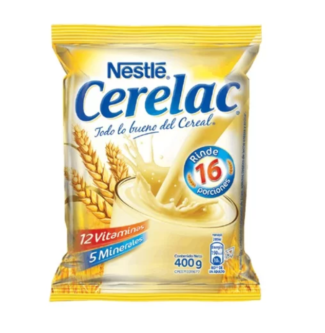 PACK DE 6 CERELAC BOLSA DE 400GR