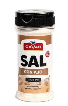 SAL FINA CON AJO GAVAR 360GR