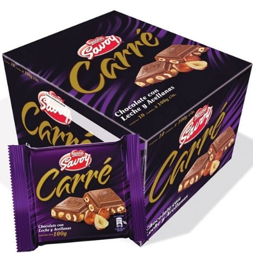 CHOCOLATE CARRE 100GR