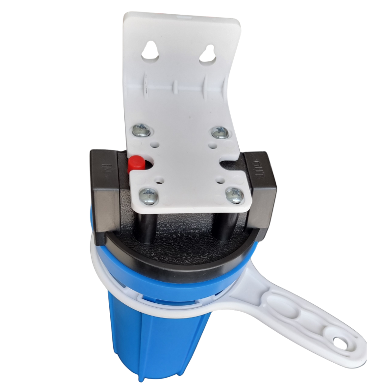 CARCASA AZUL 10X2.5 PORTA FILTRO CON ROSCA DE 3/4 DE BROCE PARA TRATAMIENTO DE AGUA