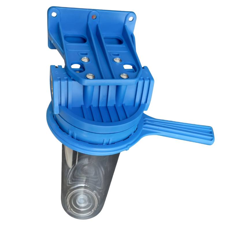 CARCASA TRASPARENTE 10X2.5 CON ROSCA DE 3/4 PARA TRATAMIENTO DE AGUA