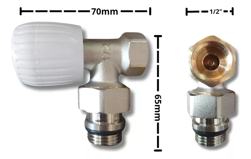 VALVULA ESCUADRA 1/2'' ASUA