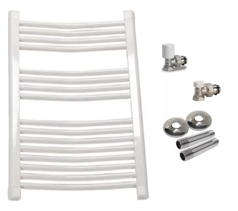 COMBO TOALLERO BLANCO 800X450 ASUA AGUA + KIT COMPLETO