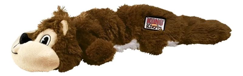 Juguete Peluche Scrunch Knots Squirrel Ardilla S/m Kong