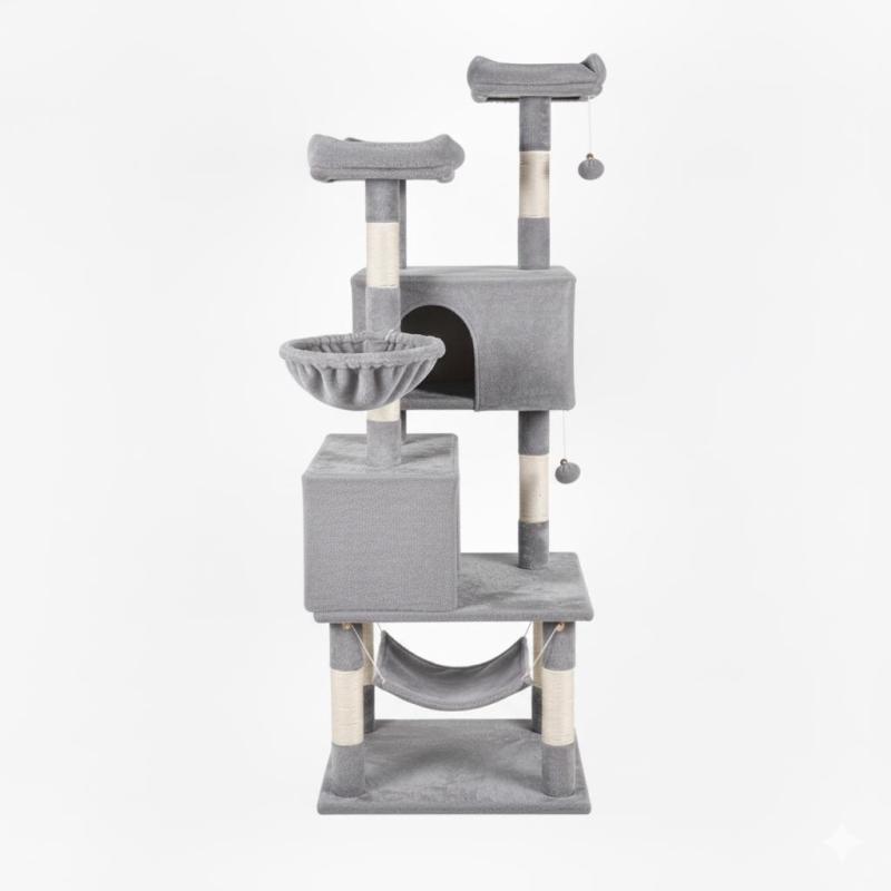 Rascador Shangai Premium Gatos Siames Persa Mascotas Petlisis