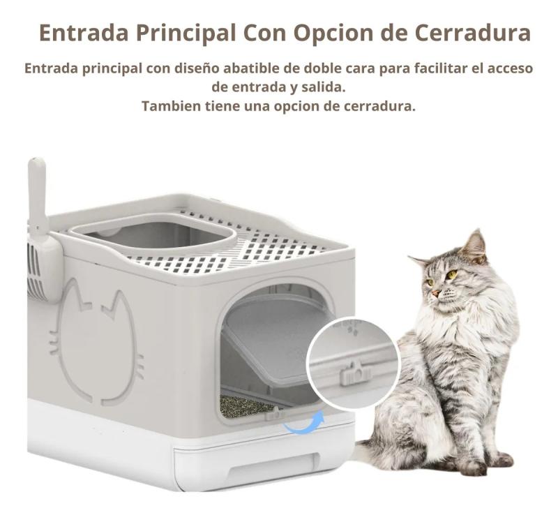 Litera Bandeja Sanitaria Cerrada Extraible Go Fresh Afp Gato