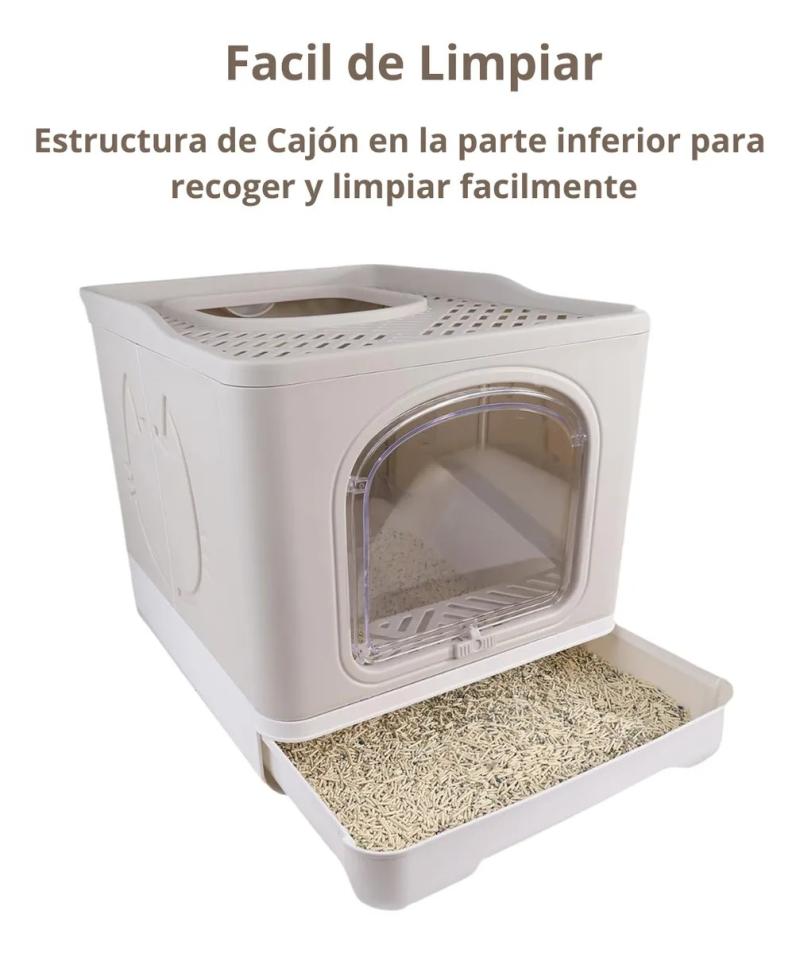 Litera Bandeja Sanitaria Cerrada Extraible Go Fresh Afp Gato