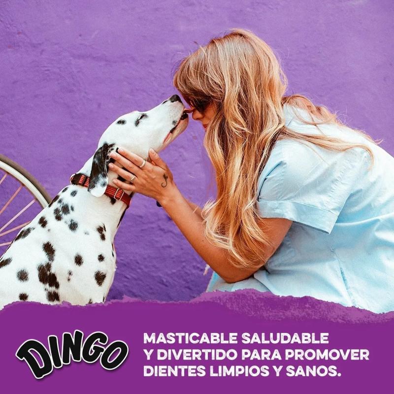 Snack Para Perros Hueso Mini Dingo Pack X7u Pollo Mascotas