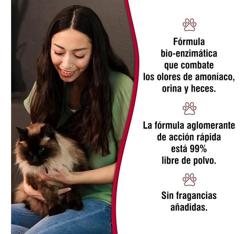 Piedra Aglomerante Natures Miracle Control Olores 3kg Gato