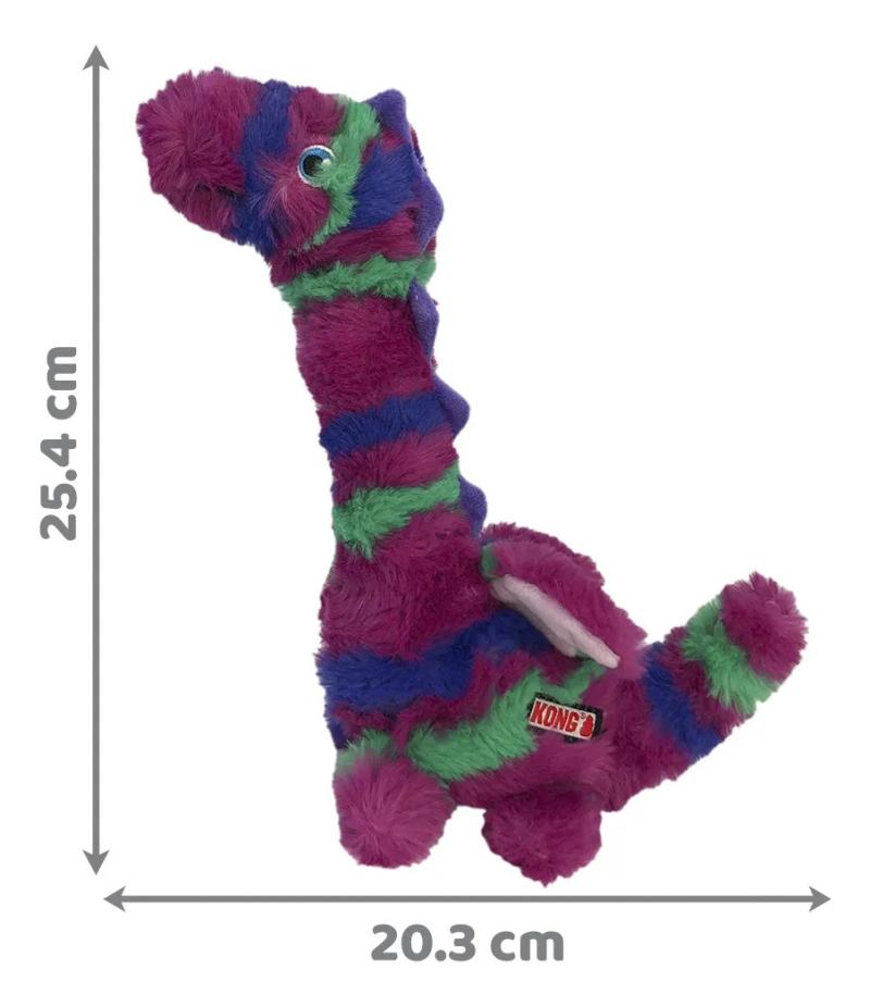 Juguete Peluche Para Perro Kong Shakers Honkers Dragón Small