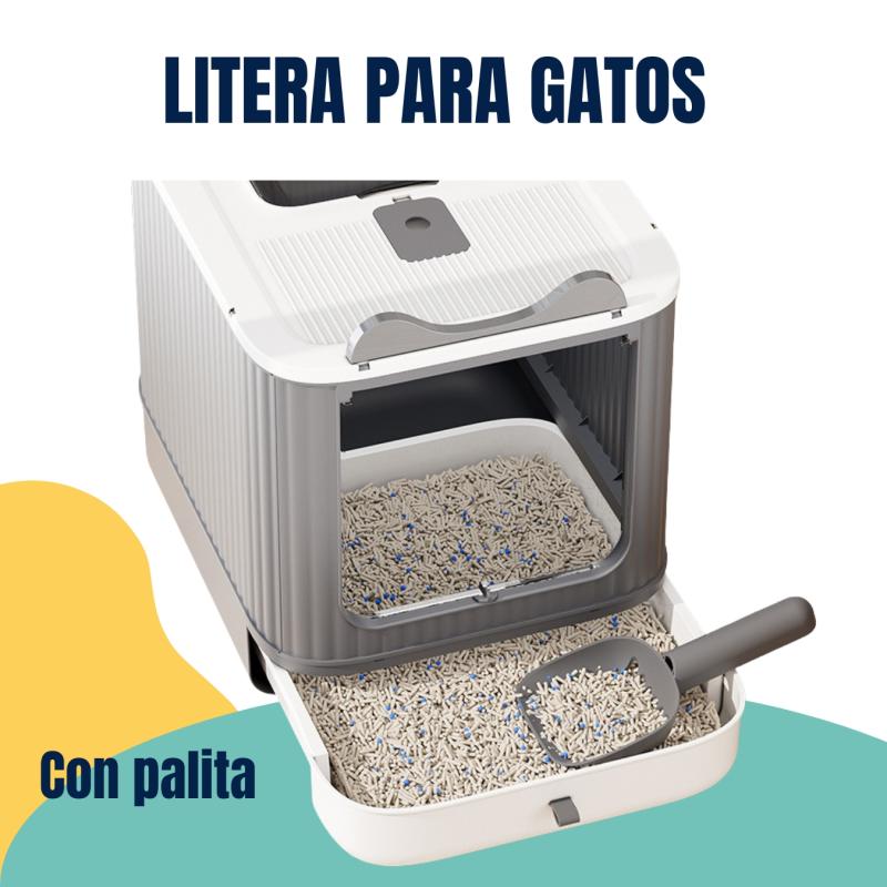 Litera Bandeja Cerrada Aurora Arenero Sanitario Petlisis