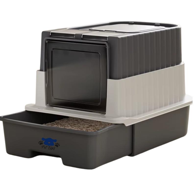 Litera Bandeja Cerrada Elisa Arenero Sanitario Gato Petlisis