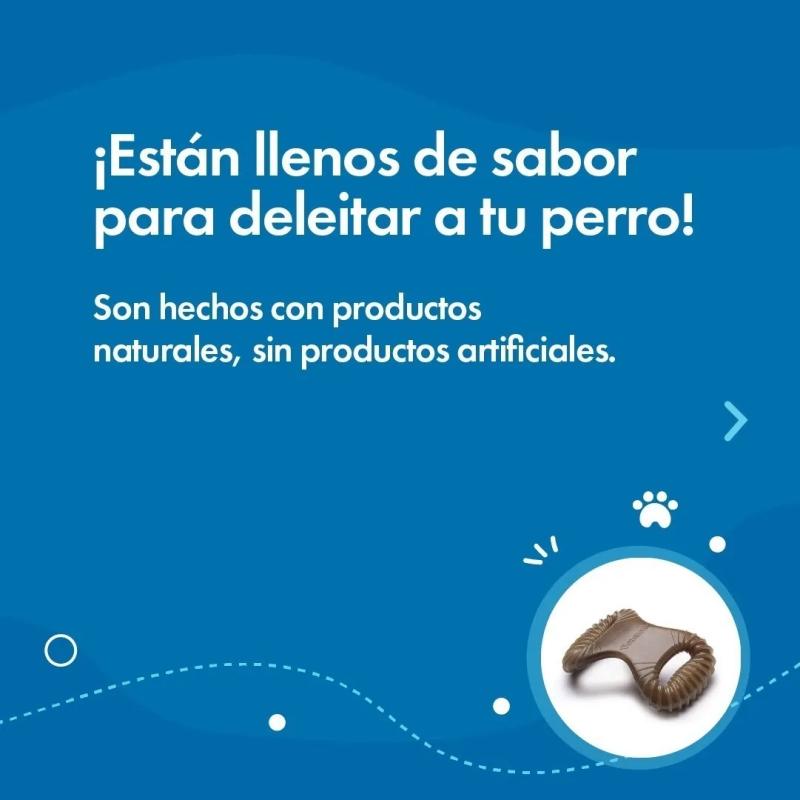 Hueso Masticable Benebone Wishbone Bacon Large Juguete Perro