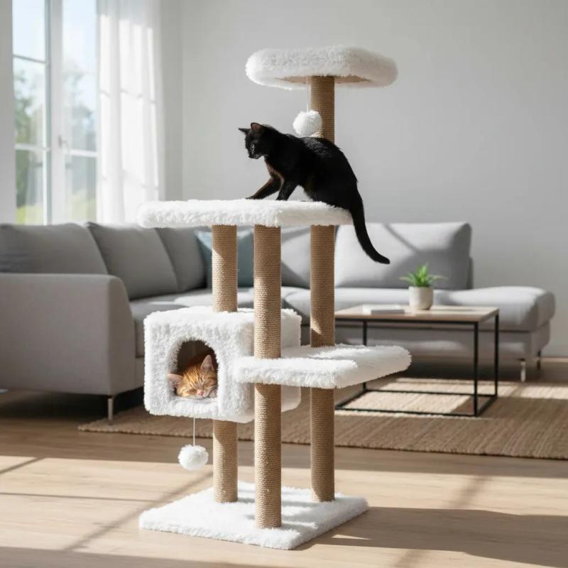 Rascador Luca Gatos Siames Persa Mascotas