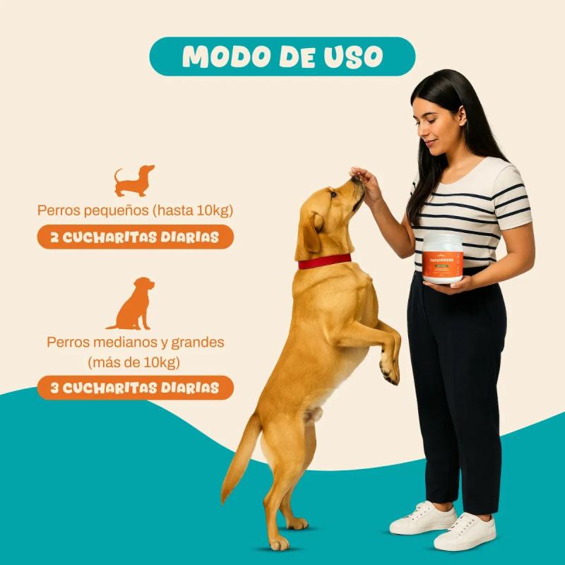 Probioticos Suplemento Perros Aditivo Natural Digestivo 240g