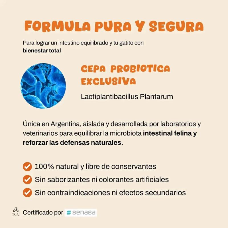 Probioticos Gatos Suplemento Digestivo Alergia Ruffitos 120g