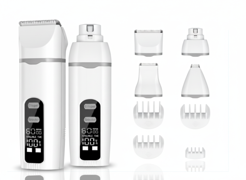 Maquina De Cortar Pelo 4en1 Con 2 Velocidades Perros Gatos