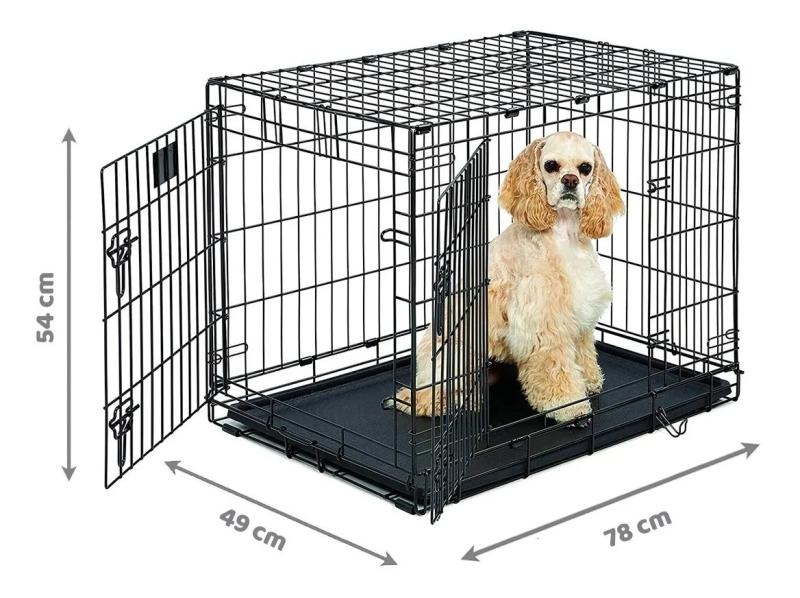 Jaula Canil Doble Puerta 30 Kong Mascotas