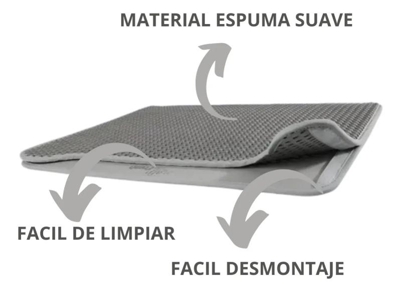 Alfombra Salida De Litera Tapete Atrapa Arena Afp 56x43cm