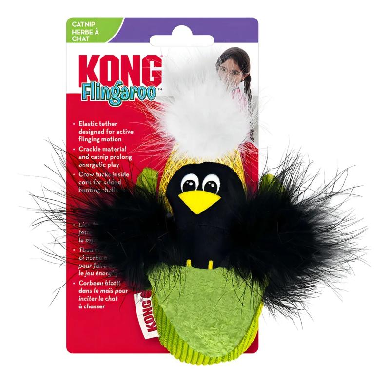 Juguete Para Gatos Flingaroo Corny Con Catnip Y Crunch Kong