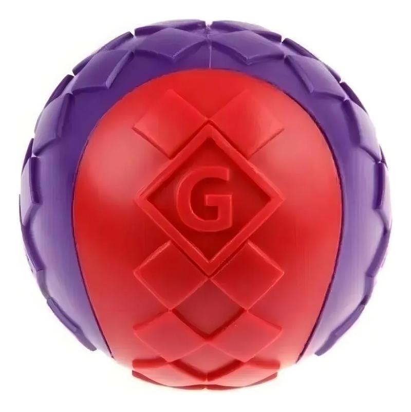 Juguete Pelota Para Perro Solida C/ Chifle 5cm Mascotas