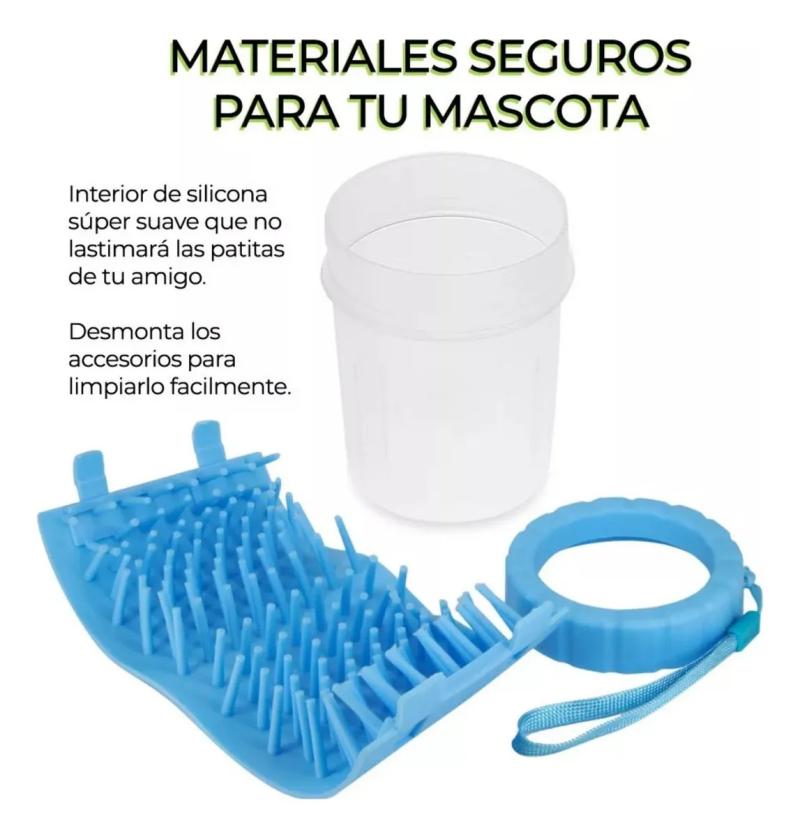Limpia Pata Para Mascotas Silicona Grande