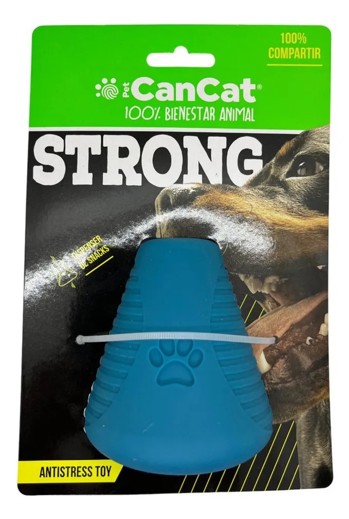 Juguete Rellenable Dispenser Cono Para Snack Cancat Mascotas