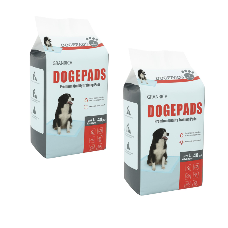 Paños Sanitarios Para Perros Dogepads X80u 60x60 Cachorros