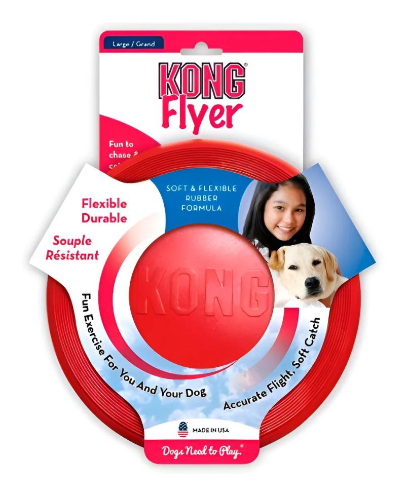 Juguete Para Perro Frisbee Large Kong Mascotas