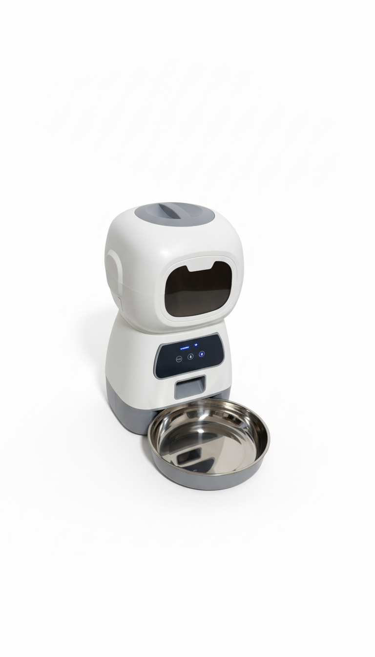 Comedero Dispenser Automático De Alimentos 3,5 Perros Gatos