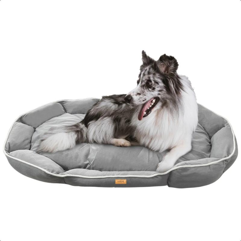 Cama Cucha Mascotas Perros Gatos Animales Acolchada L