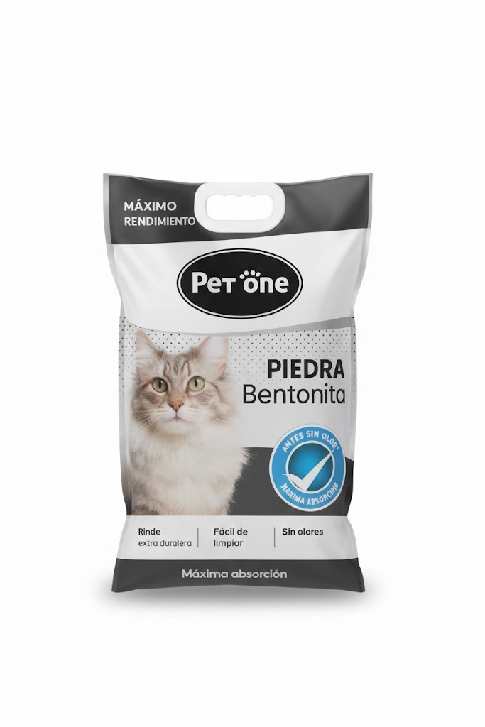 Piedras Sanitarias Bentonita Aglomerante Pet One 4kg Gatos