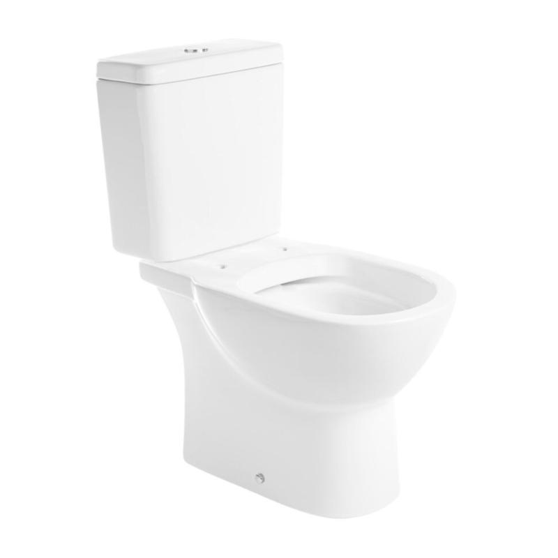 Inodoro Largo Roca Debba Rimless Blanco