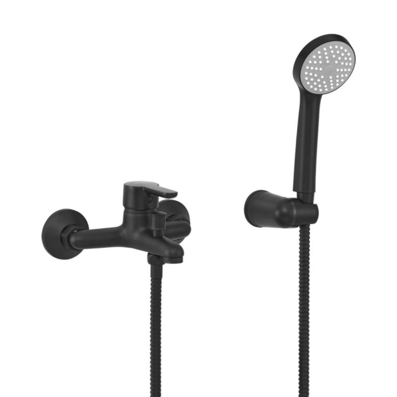 Grifería Ducha Exterior C/Transf Monoc Peirano Adra Black (83-203N)