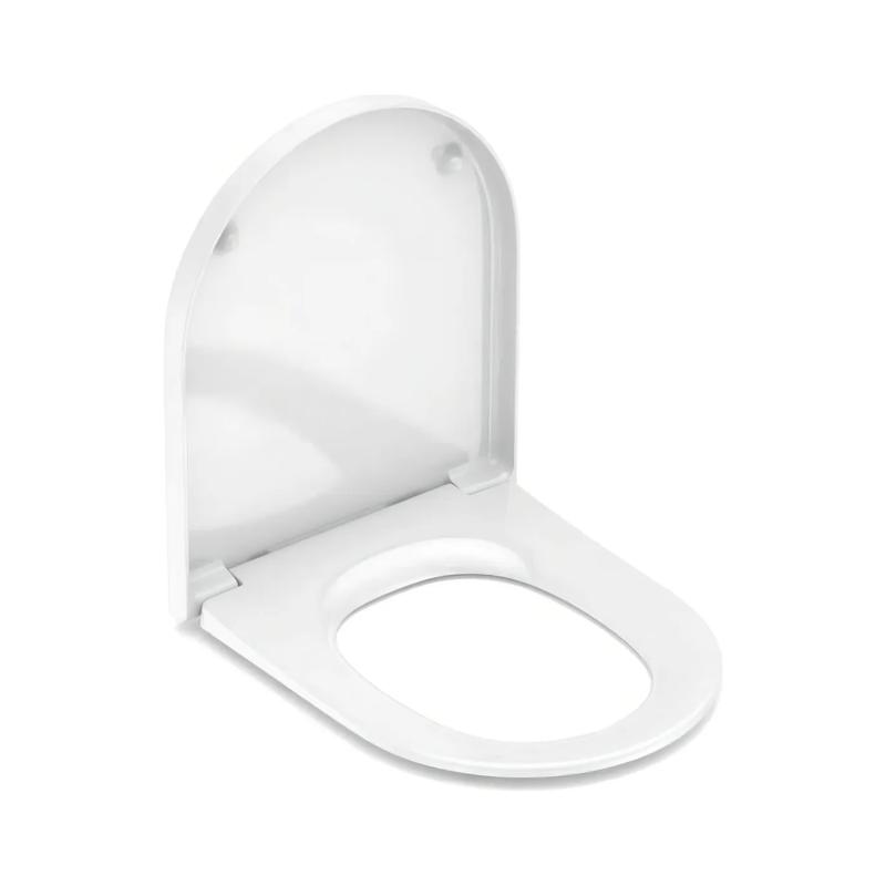 Asiento Y Tapa Con Caída Amortiguada Roca Debba Blanco