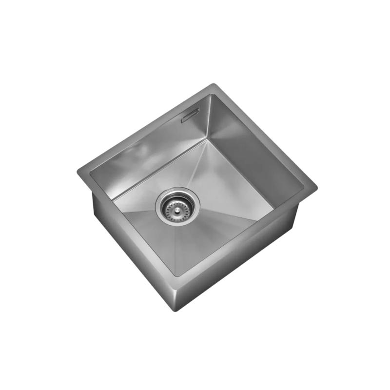 Bacha De Cocina Simple Johnson Acero Signature Enkel SE45 Cromo