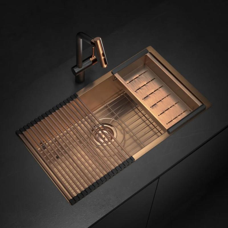 Bacha Cocina Simple Johnson Acero Signature Enkel SE75 Rose Gold